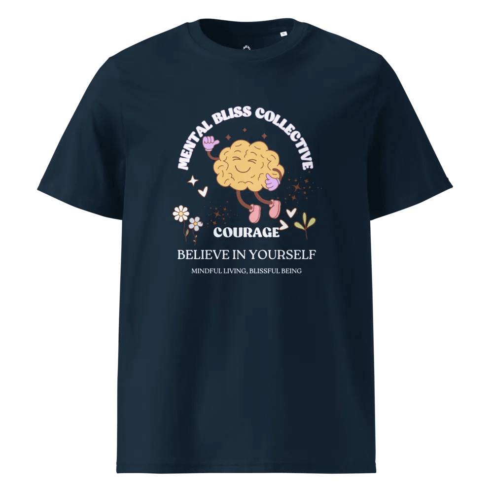 Courage Mental Bliss Collective Unisex EcoBlend Organic Cotton Tee product image (25)