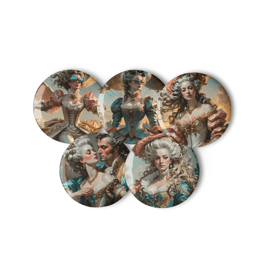 Rococo Reverie Pin Button Set product image (11)