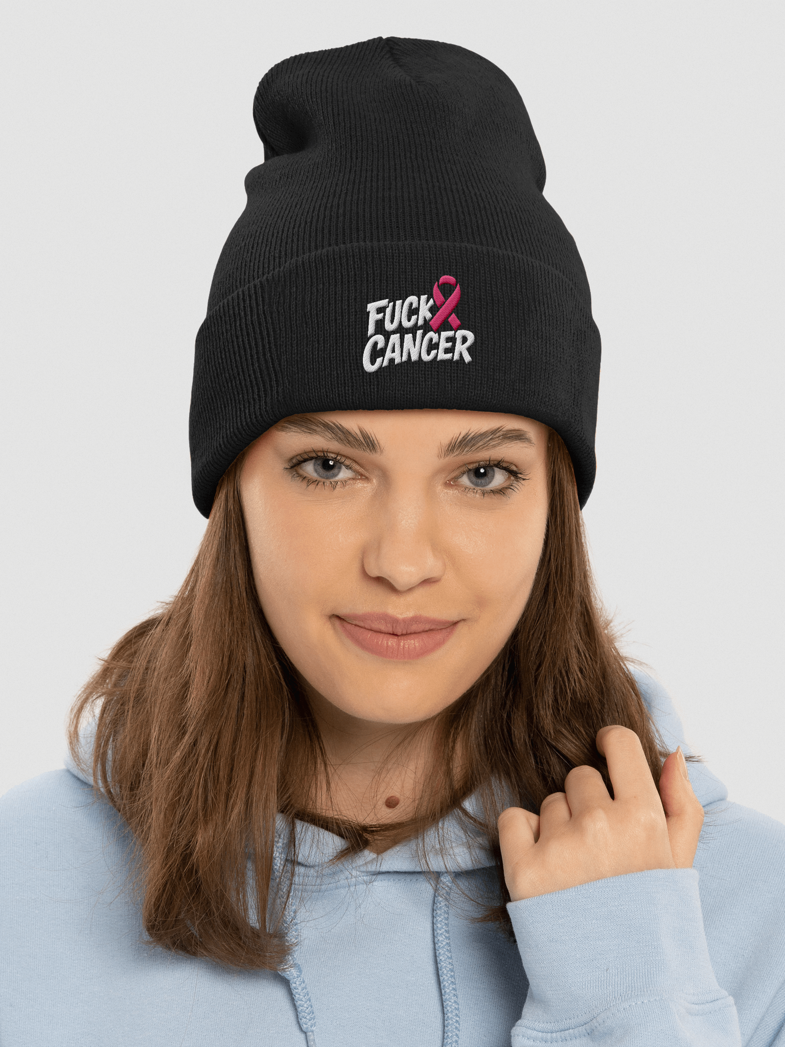 FUCK CANCER BEANIE product image (1)