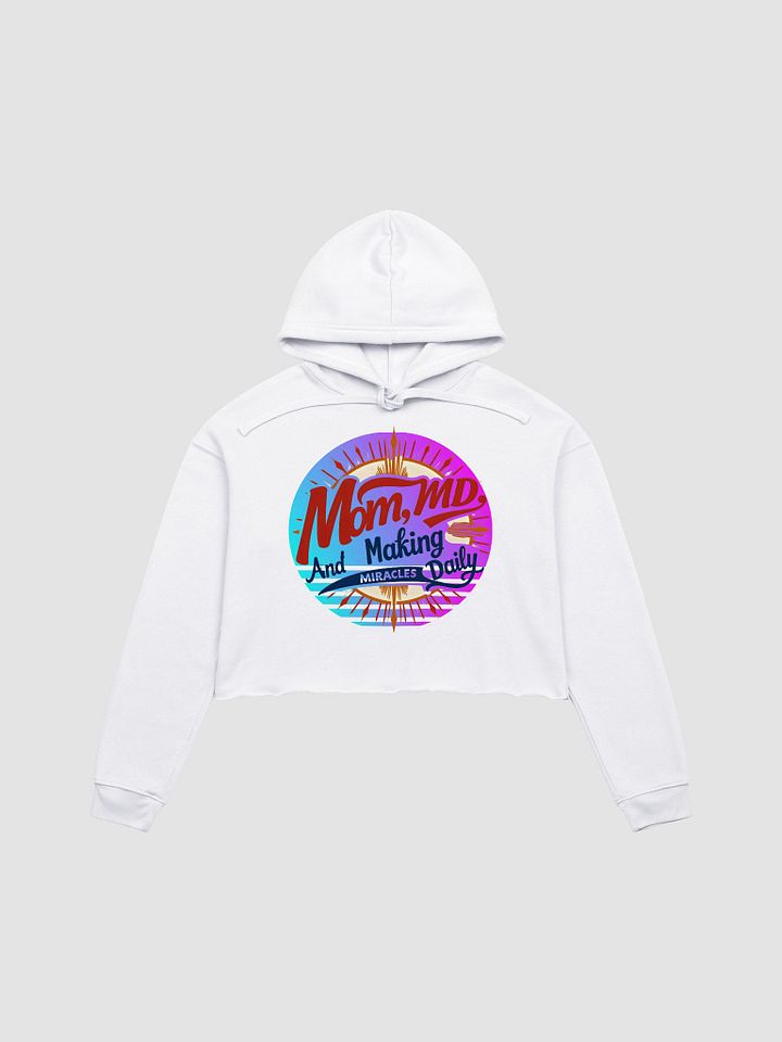 Miracle Mom Crop Hoodie product image (6)
