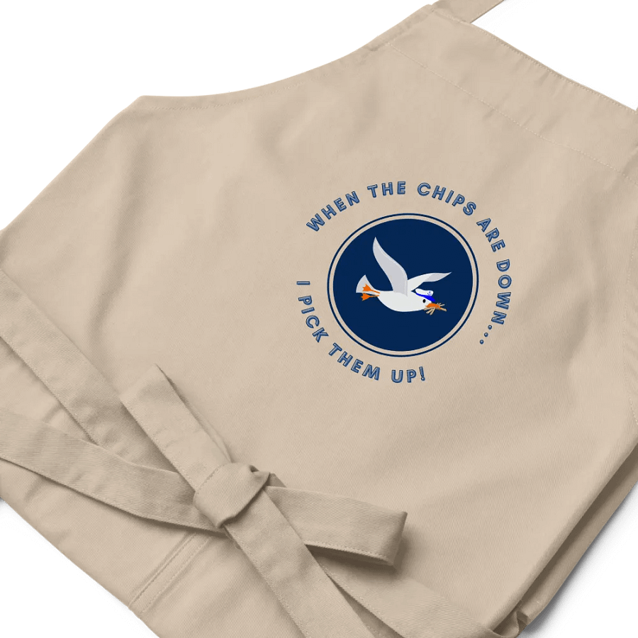 When the Chips are Down I Pick Them Up! Apron product image (5)