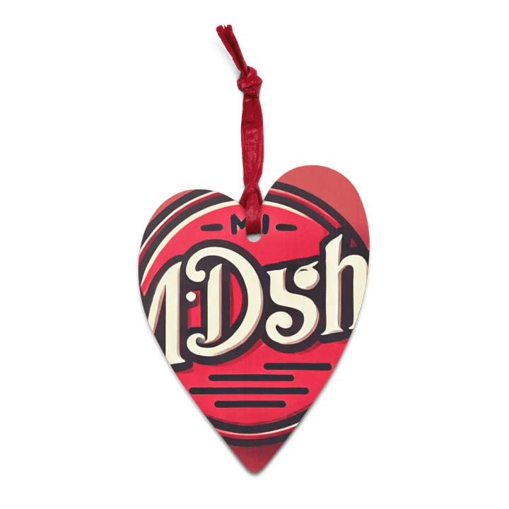 Retro Logo Wooden Ornaments Set product image (2)