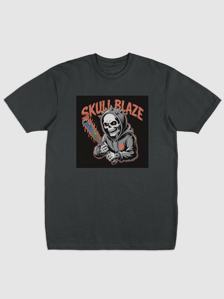 Skull Blaze Skeleton Hoodie Tee product image (1)
