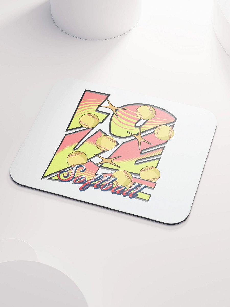 Love Me Softball Mouse Pad product image (3)