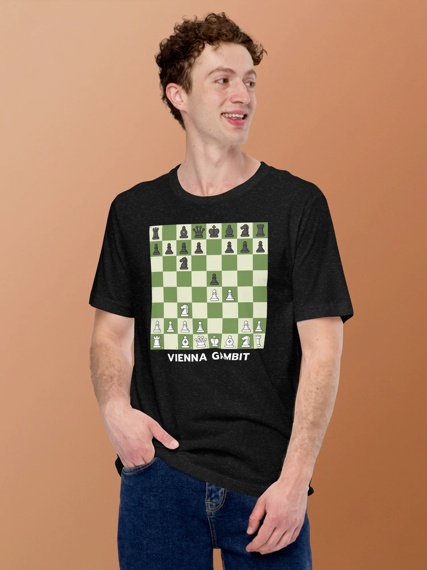 Vienna Gambit Chess T-shirt product image (2)