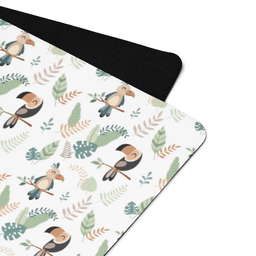 Cute Birds in a Jungle Yoga Mat by Treasure Pie product image (5)