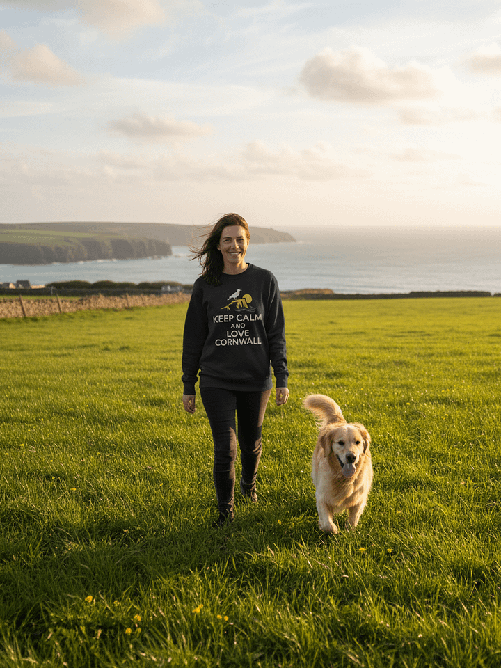 Keep Calm & Love Cornwall - Premium Sweatshirt product image (2)