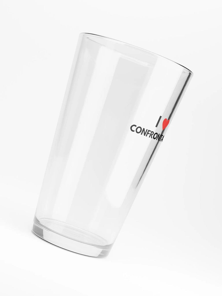 I <3 Confrontation pint glass product image (6)
