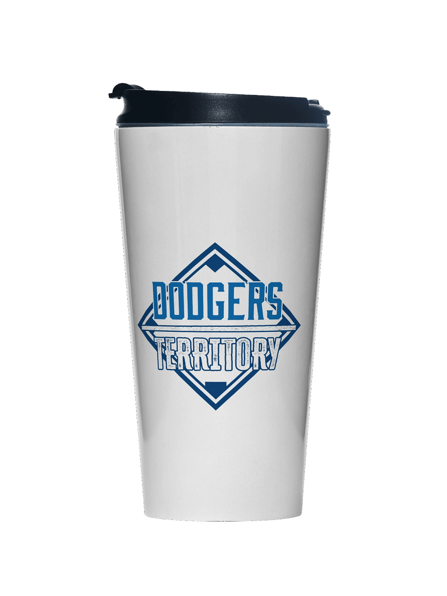White Stainless Steel Travel Mug product image (1)
