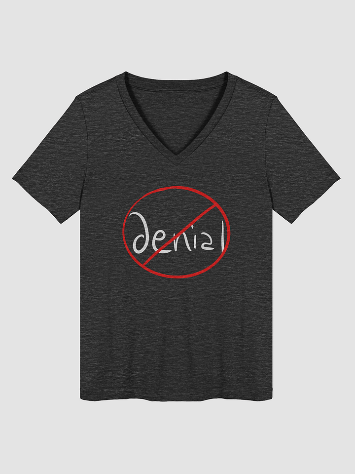 Ban Denial v-neck tee product image (2)