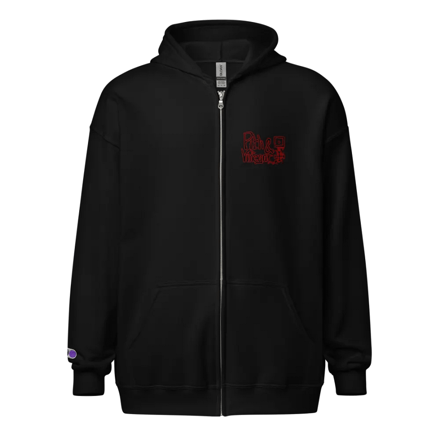 Anxiety is typing zip-up hoodie product image (1)