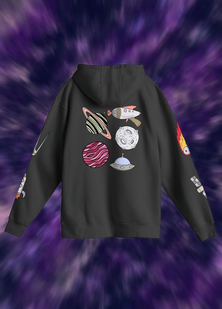Galactic Adventures Unisex Hoodie product image (2)