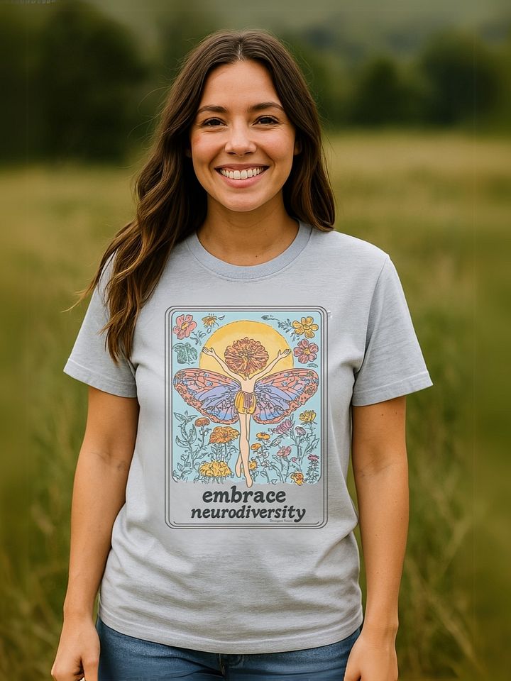 Embrace Neurodiversity Tarot Card Unisex T-shirt product image (25)