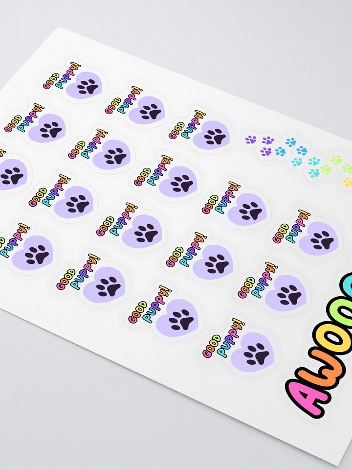20 Good Puppy Stickers Reward Sheet! product image (2)