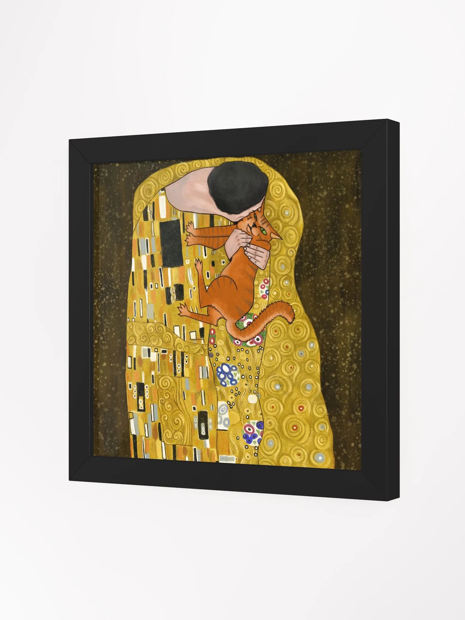 The Reluctant Kiss Framed Print product image (8)