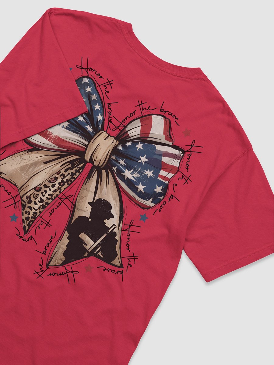 Patriotic Soldier Bow T-Shirt product image (52)