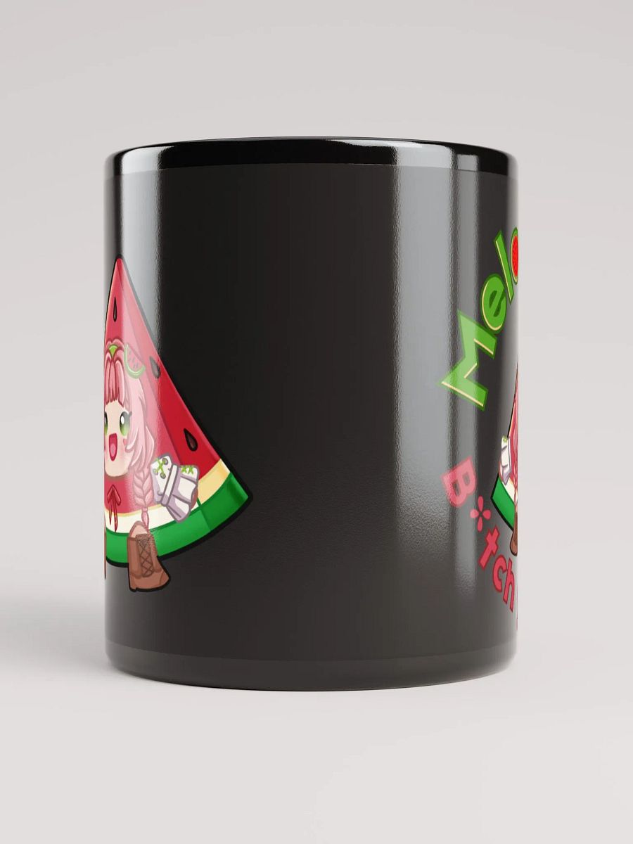 Melon Mart Glossy Black Mug product image (5)