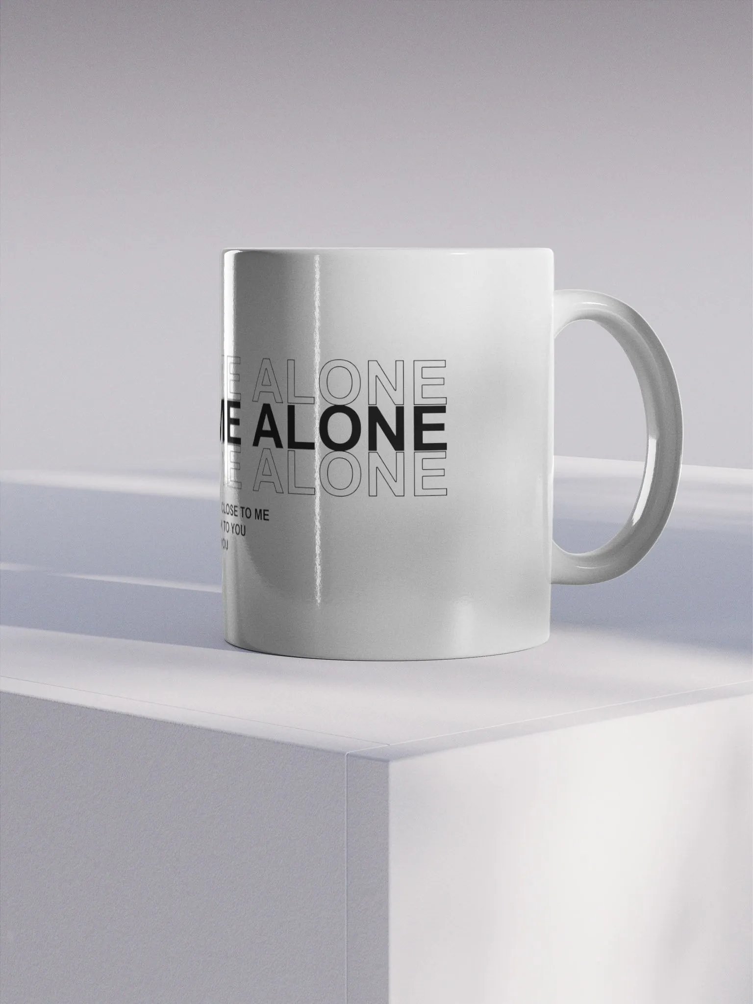 Leave me alone - Mug product image (4)