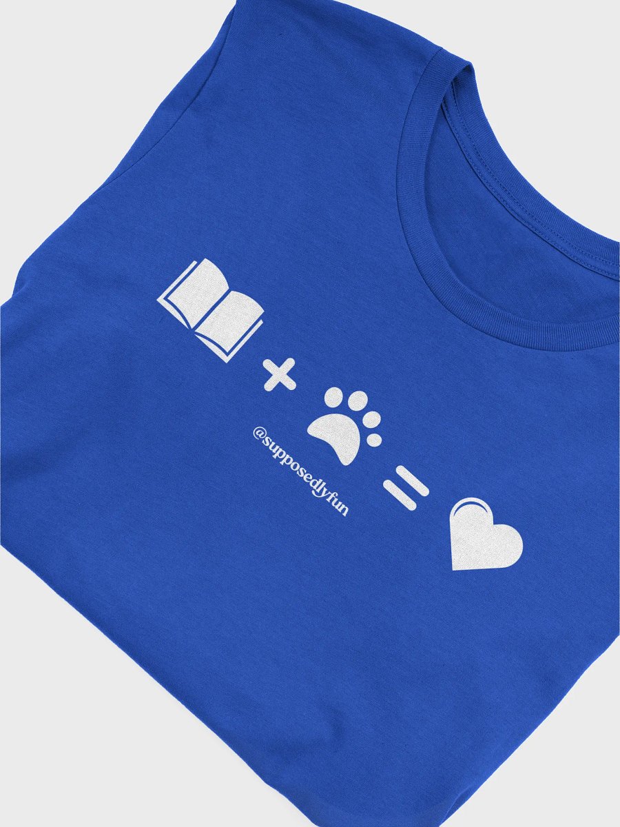 Books + Paws = Love T-Shirt product image (5)
