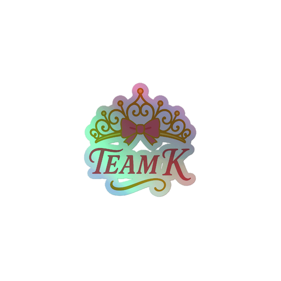 Team K (V-1) STICKERS HOLOGRAPHIC" STICKERS product image (1)