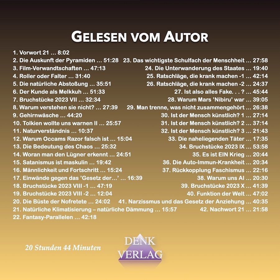 Gedankenspiele 21 - Hörbuch - Teil 2 product image (3)