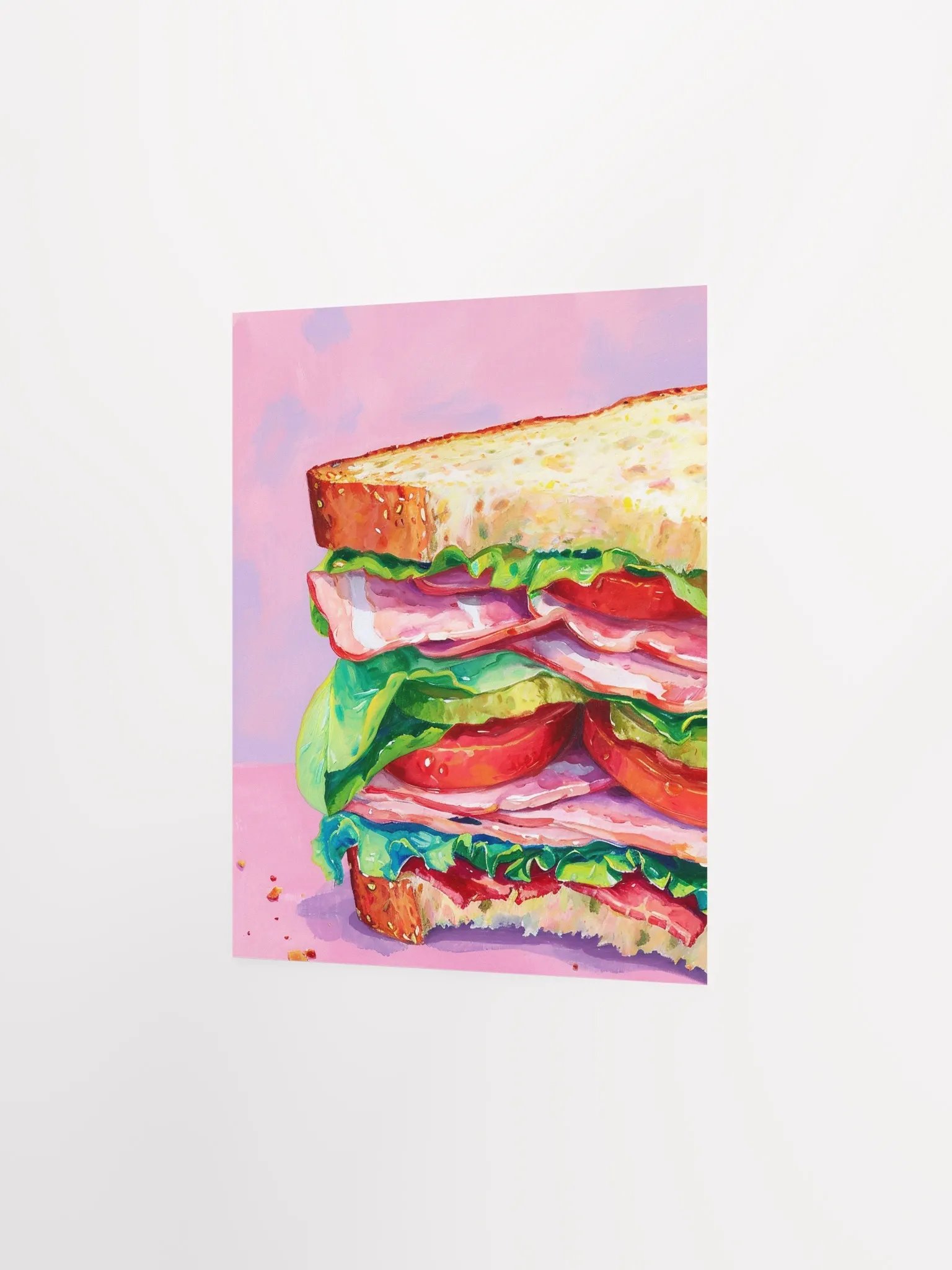 Vibrant Sandwich Delight Poster product image (2)