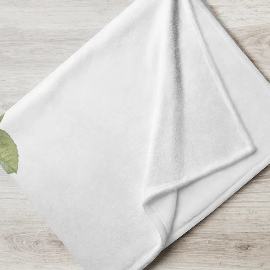 Flourish Floral Throw Blanket product image (17)