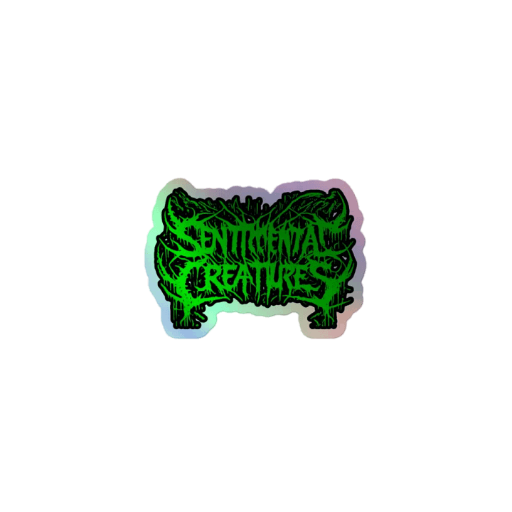 Holographic "Metal" Logo Sticker product image (1)