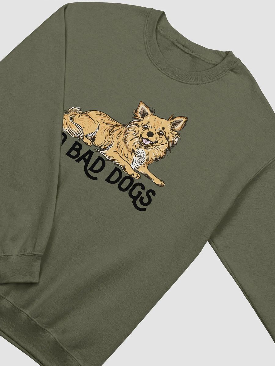 No Bad Dogs Sweatshirt of a Chihuahua(Longhaired) | Funny Shirt for Chihuahua Paw-rents product image (16)