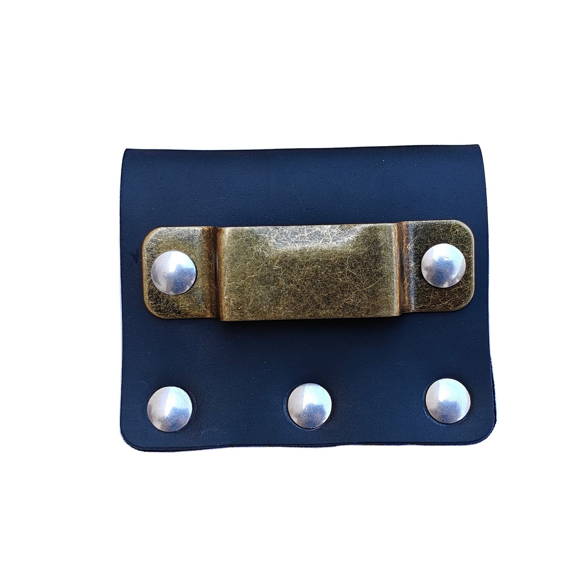 MEEBOY Handmade Leather Tape Measure Holder for Belt, Leather Tape Measure hoslter with Solid Aluminum Rivets product image (10)