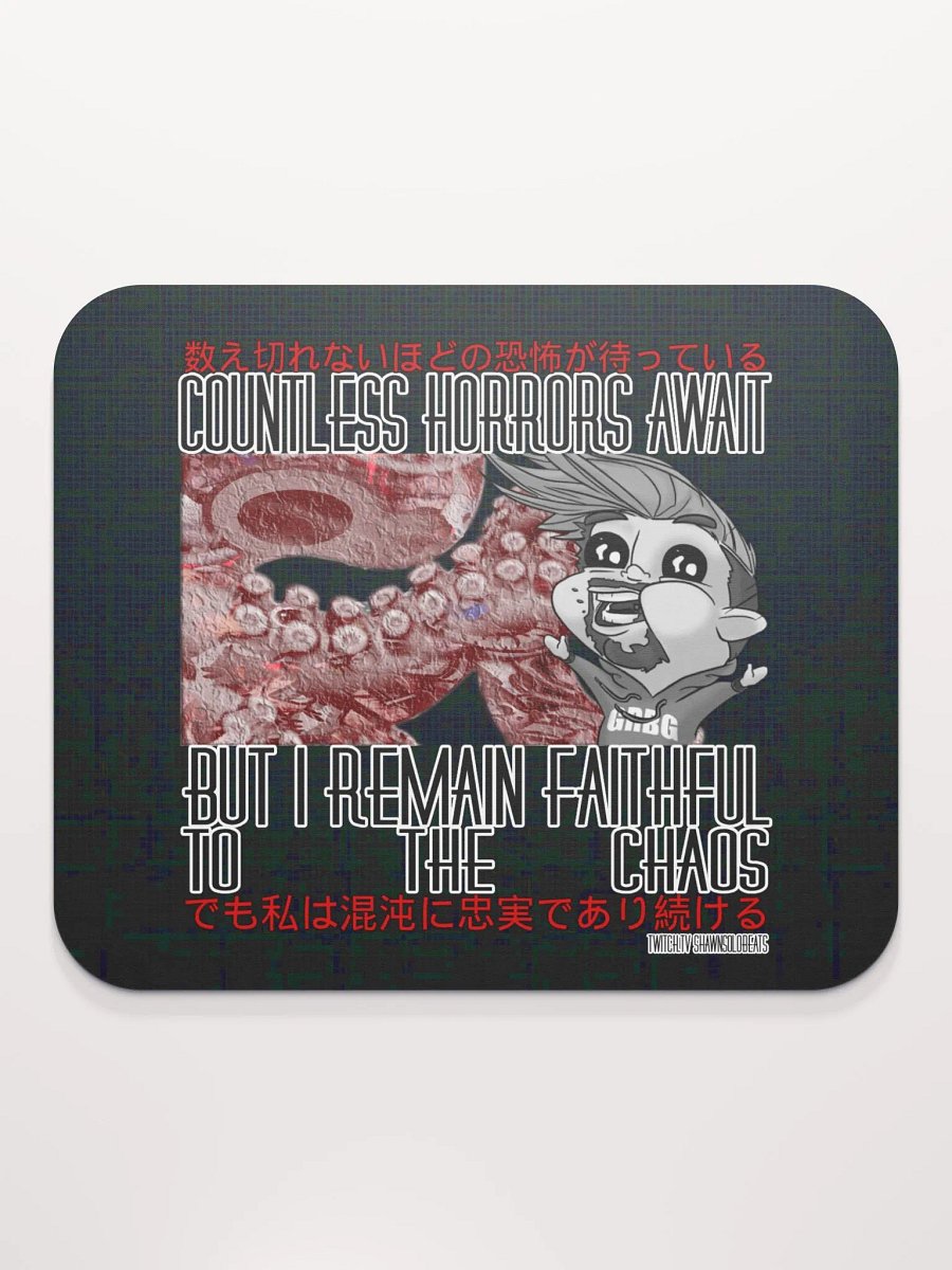 Faithful to the chaos Mouse Pad product image (2)