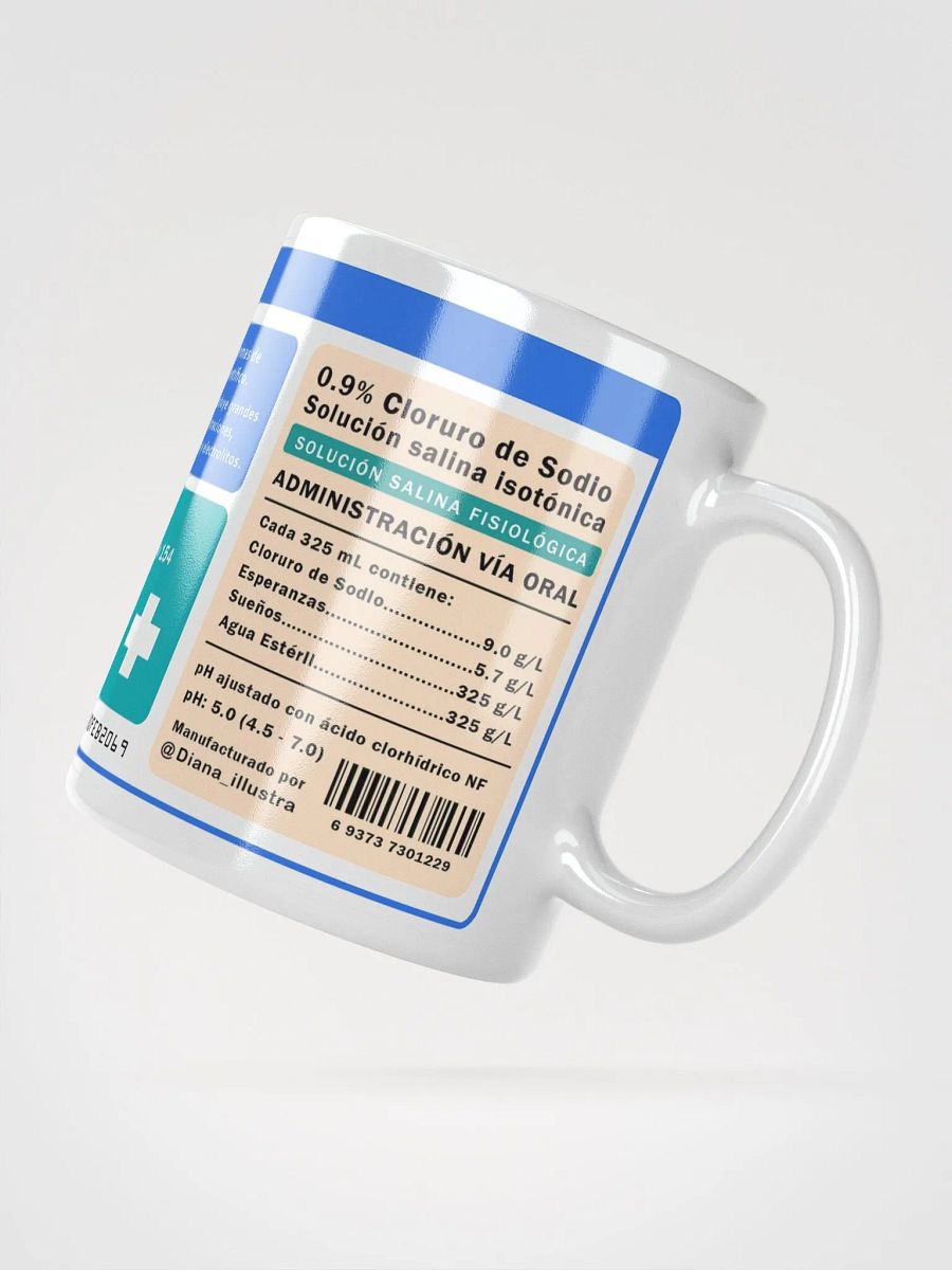 "Lágrimas de investigador científico" (SPANISH) Ceramic mug product image (6)