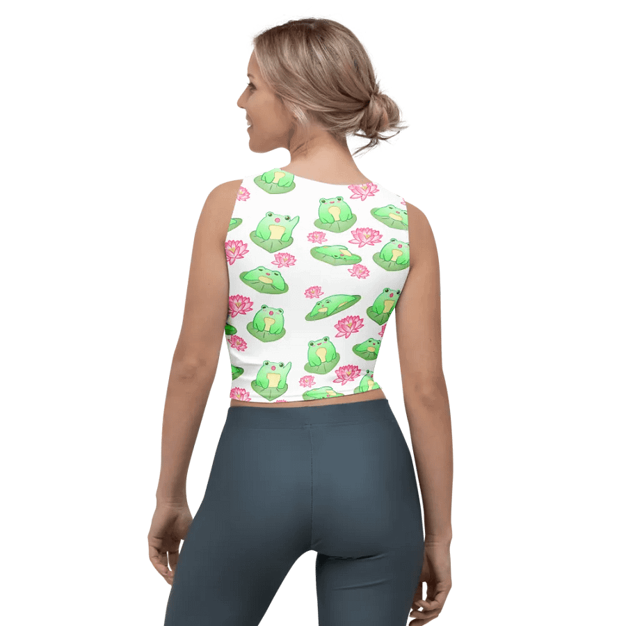 Kawaii Froggie Tank Crop product image (2)