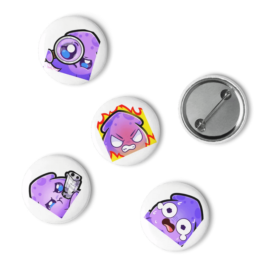 Squid Emote Pin Set [2] product image (6)