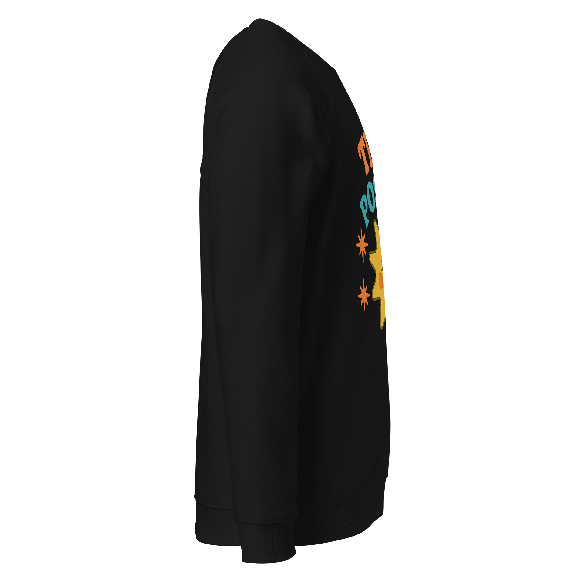 Cheerful Retro Sun Sweatshirt (Unisex) product image (4)