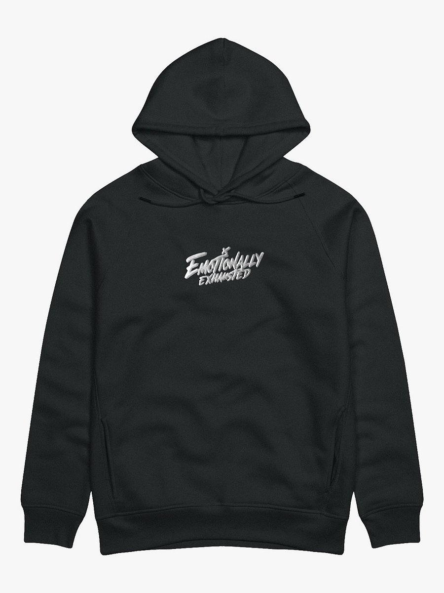Emotionally Exhausted Metallic Hoodie