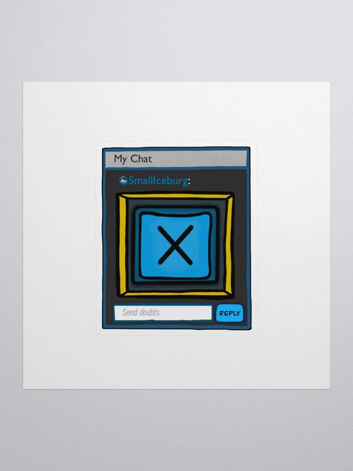 X to Doubt | Sticker product image (1)