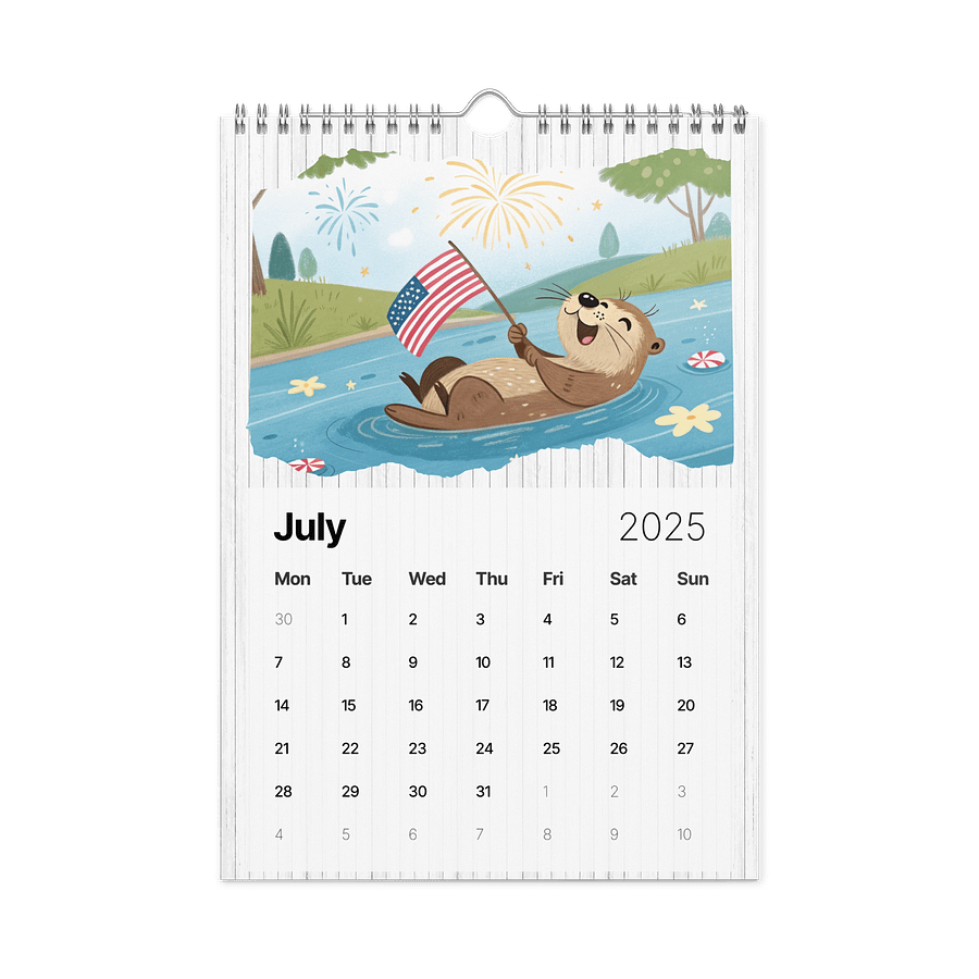 ADORABLE ANIMALS WALL CALENDAR 2026 product image (7)