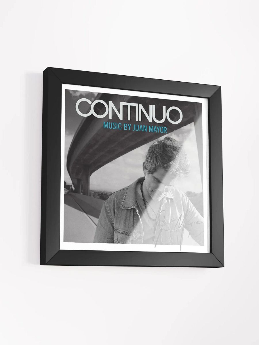 Framed Continuo Album Cover - SIGNED by Juan Mayor product image (26)