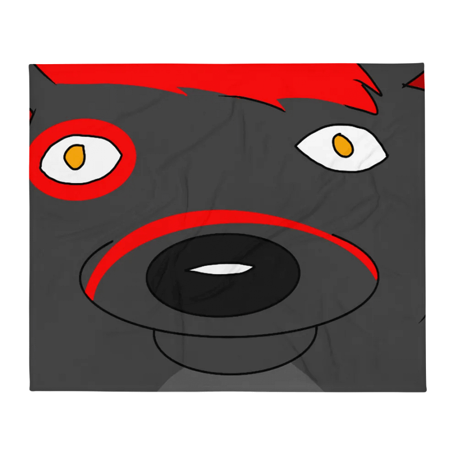 Fury No Thoughts Throw Blanket product image (2)