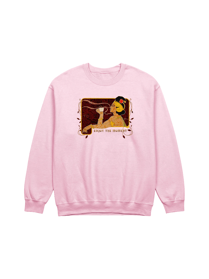 Coffee Moment Art Nouveau Crewneck Sweatshirt product image (17)