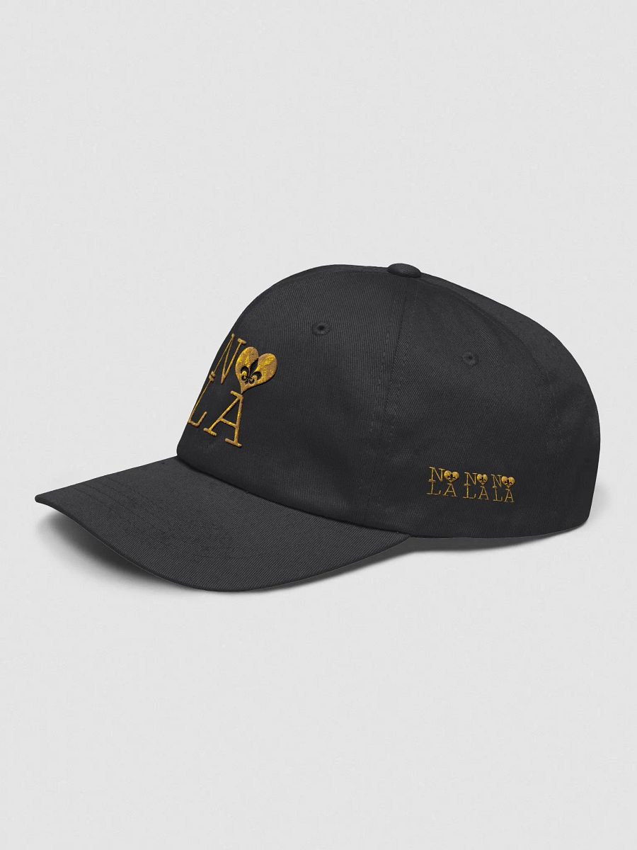 I LOVE NOLA **EMBROIDERED CAP LEGACY LOGO** (FULL GOLD WRAP BLACK & GOLD EDITION) product image (3)