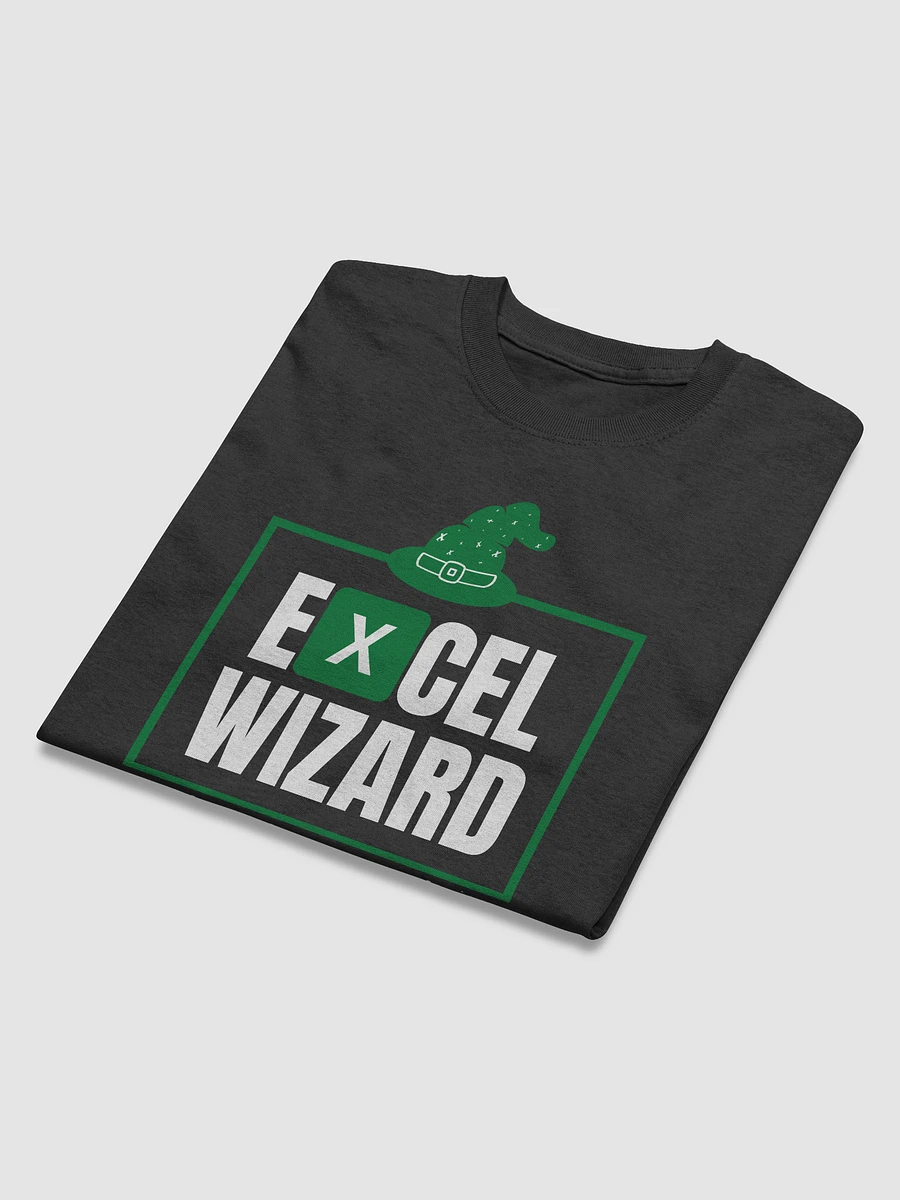 Excel Wizard - Black T-Shirt product image (4)