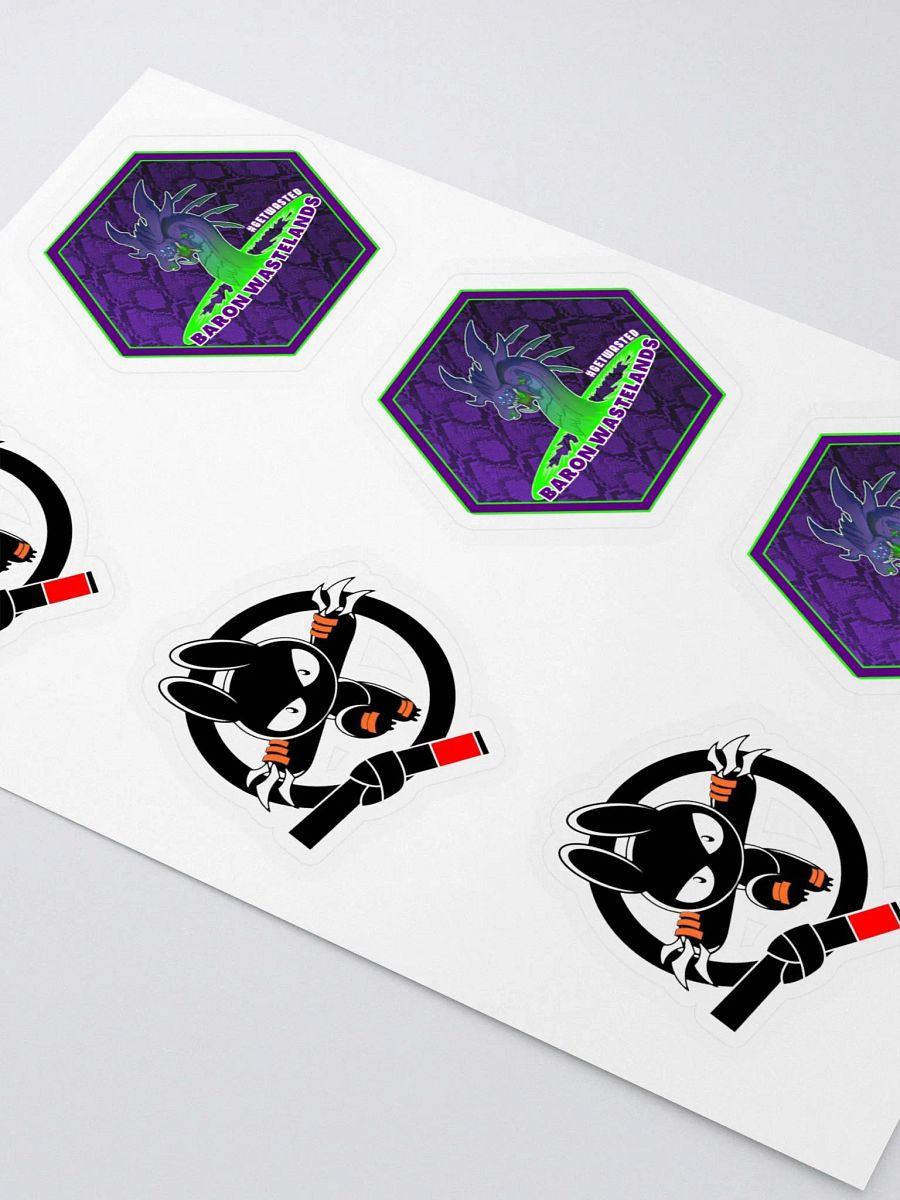 Ninja Bunny / Baron Wasteland sticker pack product image (3)