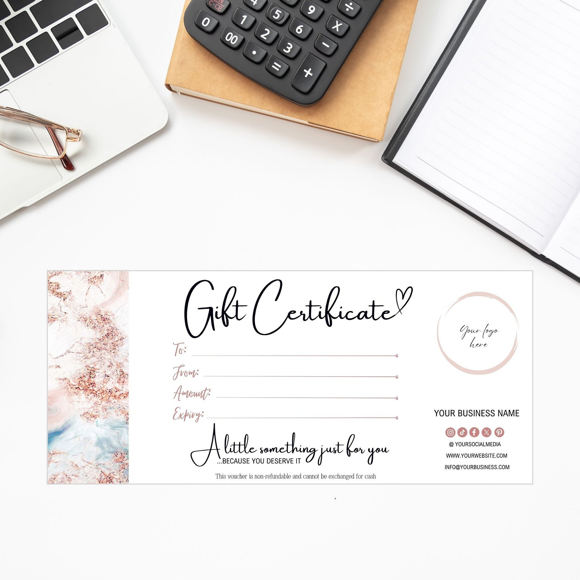 Roseanne - Gift Certificate Template product image (4)