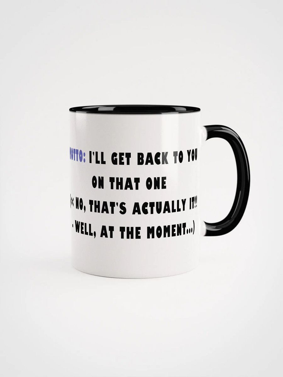 2006 Website Motto Mug Black / Pink product image (1)