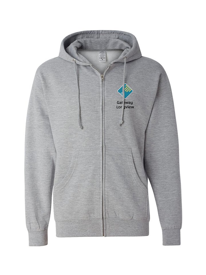 (GL) Full-Zip Hooded Sweatshirt product image (1)