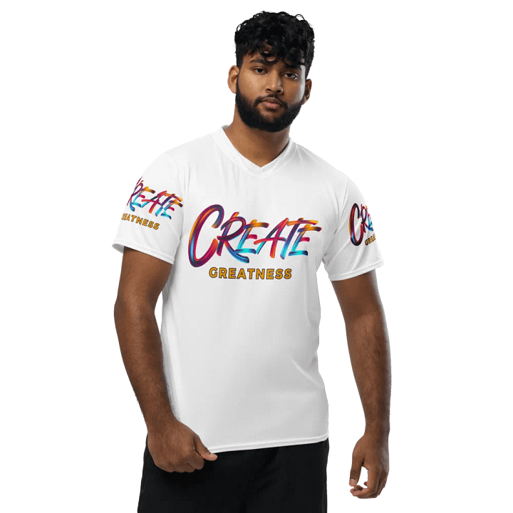 Create Greatness Large Print Jersey product image (1)