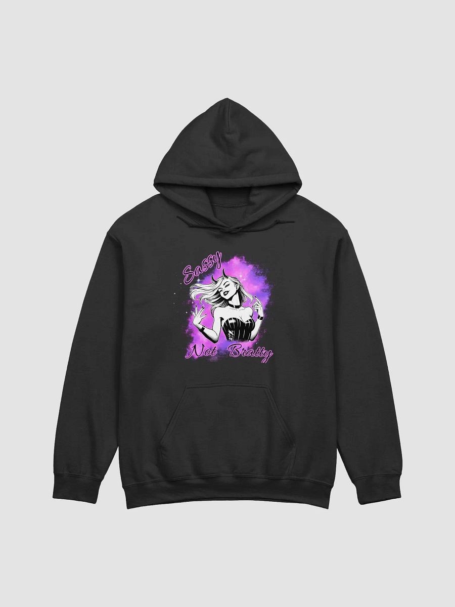 Sassy Not Bratty Hoodie - Black Lettering product image (1)
