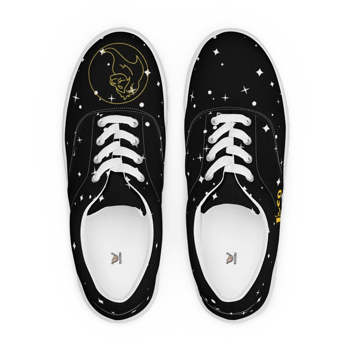 Starry Leo Lace-Up Canvas Shoes product image (1)